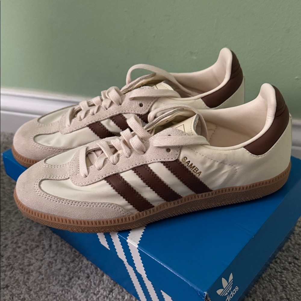 Adidas Samba OG cream white preloved brown - Picture 4 of 8
